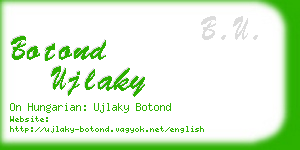 botond ujlaky business card